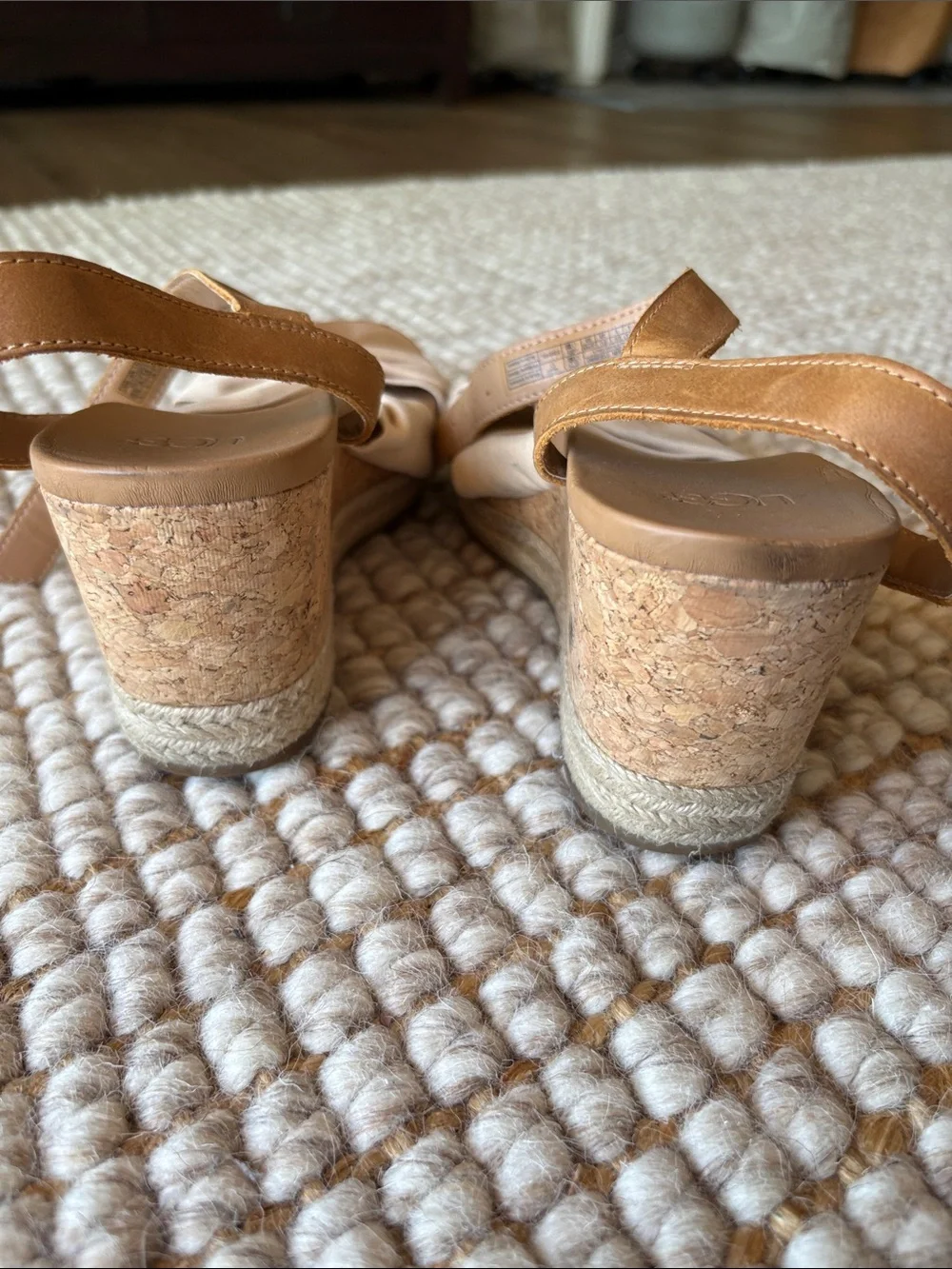 UGG wedge sandals